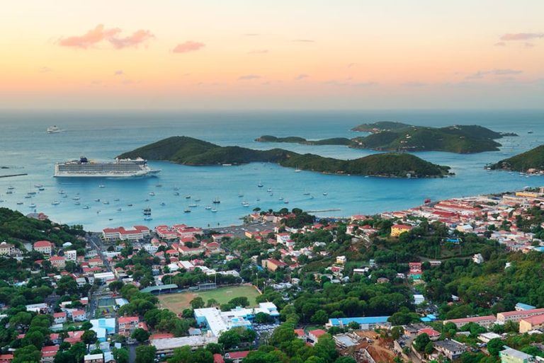 View Over Crown Bay St. Thomas